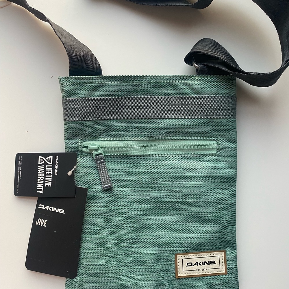 NEW w tags. Turquoise Dakine Side Bag